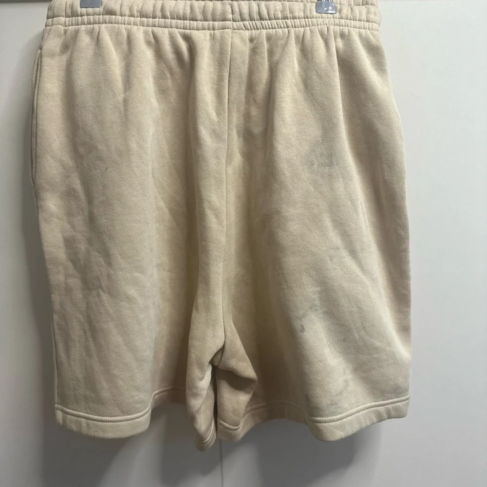 Nike Cream Athletic Shorts with Soft Fabric
